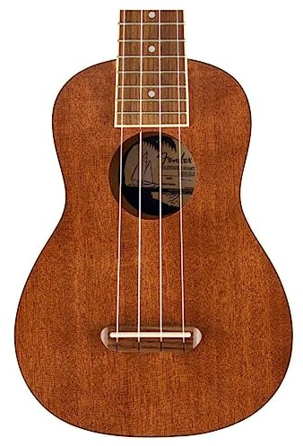 Fender Seaside Soprano Ukulele, Natural
