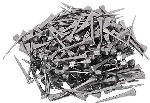 Clavo Herradura, Herradura Equipo Deportivo Ecuestre Alta Resistencia E3 Estable Acero Caballo Fácil Usar Clavija Tracción Asegura Firmemente Cabeza Cuadrada Carrera Asegurar Plomo 1.7 Pulgada