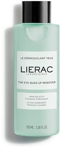 Lierac Struccante Waterproof Bifasico Occhi, Adatto ad occhi sensibili e ai portatori di lenti a contatto, Previene la perdita ciglia, Formato 100ml