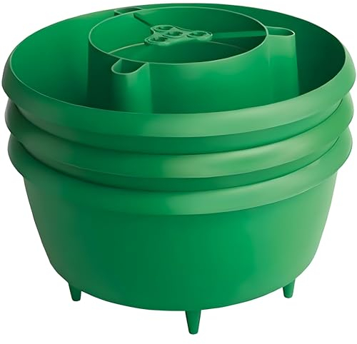 AMK® Garland Plant Halos Pack of 3 Garden Tomato Halo Tomatoes Grow Planter Water Pot Tub