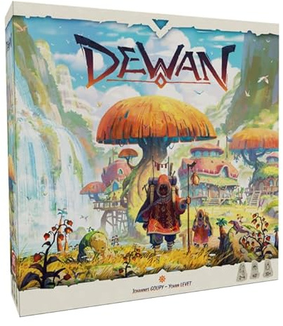Asmodee | Dewan | Strategic Board Game | Ages 10+ | 2-4 Players | 40+ Minutes Playing Time