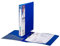 Snopake Electra Ringmappe Polypropylen 2 O-Ringe 15 mm A5 10 Stück blau