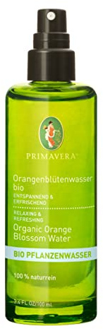 PRIMAVERA Pflanzenwasser Orangenblütenwasser bio 100 ml - Gute-Laune-Spray, Körperspray, Aromatherapie - beruhigend - vegan