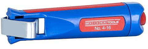 WEICON TOOLS Kabelmesser No. 4-16, Abisolierwerkzeug für Kabel von 4 - 16 mm, Made in Germany