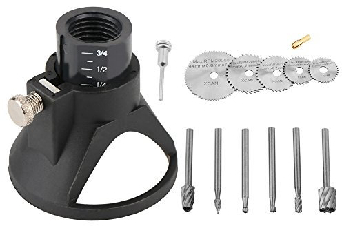 14 Unids HSS Fresa de Corte Hojas de Sierra Juego de Herramientas Rotativas Carpintería Talla Kit de Accesorios para Madera Plástico Metal