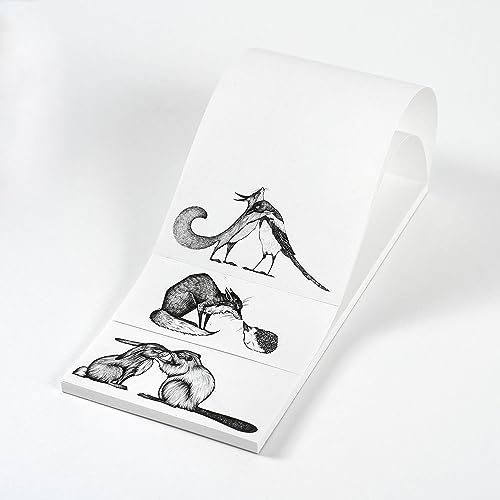 Ligarti 3x Notizblöcke (mit Wechselmotiv) I Aus Recyclingpapier & Made in Germany I Notizblock, Einkaufsblock, Schreibblock