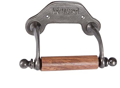 Hammer and Tongs - Industrial Toilet Roll Holder - W180mm - Raw