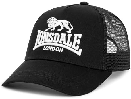 Lonsdale Kappe BLAYDON Black/White one Size
