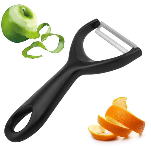 Éplucheur Universel, Econome Legumes Inox Eplucheur Legumes Manuel Eplucheur Pomme de Terre Poignée Ergonomique, pour légumes, carottes, fruits，Lave-Vaisselle,Potato Peeler