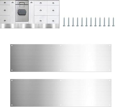 Placa de metal en blanco para sellar espacios en blanco grabables placa de acero inoxidable, etiqueta de grabado láser para placa de timbre, tarjetas de visita, placas de nombre, buzón, letreros de