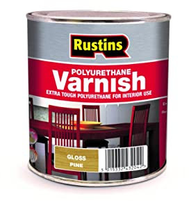 Rustins Polyurethane Varnish Pine Gloss 1l