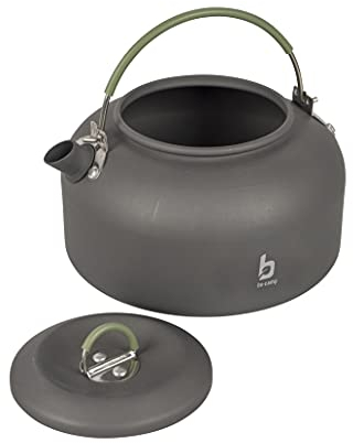 Bo-Camp Alu Kessel 1,4 L Camping Wasserkocher Teekessel Wasserkessel Kochkesssel