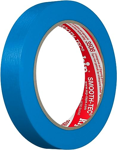 Kip 3508-17 Malerkrepp:18mm x 50m - Präzise Kanten für Profis - Innen & Außen - Maler & Lackierer