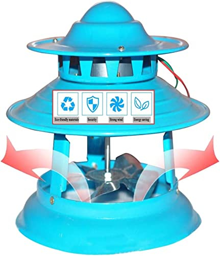 Chimney Fireplace Fan, Chimney Fan for Round Flue, Electric Chimney Fan Chimney Ventilation Fans Rooftop Inducer Fans Chimney Exhaust Fan for BBQ Hut Fireplace Thermo Stove [Energy Class A++],150 w