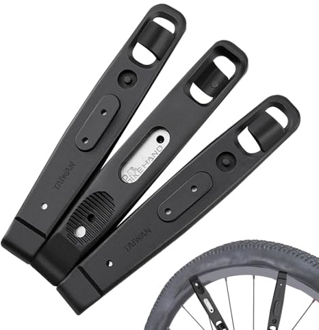 Landsvägscykel däcklyftare däckborttagningsverktyg för mountainbike däckborttagningsverktyg halkfritt handtag reparationsverktyg för nybörjare, entusiaster och vuxna.