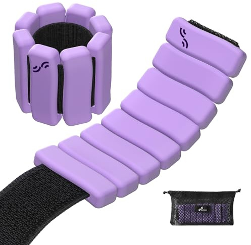 Pesas para pies, pesas de muñeca, 1 kg, 1 par, pesas para piernas, pesas para manos y pies, para fitness, ejercicio, correr, gimnasia