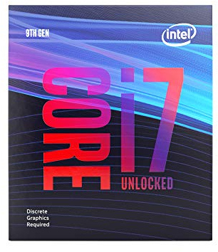 Intel Core i7-9700KF Prozessor (12M Cache, bis zu 4,90 GHz)