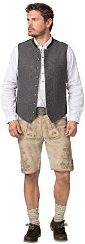 Stockerpoint Gilet Fabricio, Verde Muschio, 64 Uomo