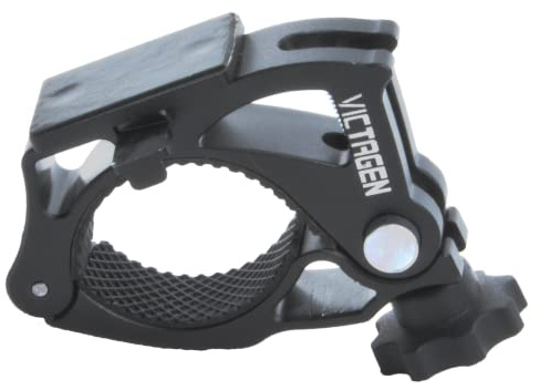 Replacement Bike Mount for Bike Light, Bike Lights Aluminum Mount, Universal Bike Headlight Bracket, Bicycle Light Holder, Easy to Install Without Tools, for 22-33 Handlebar (1 Pack)