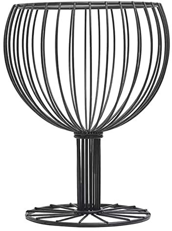 CENMEN Plat de fruits léger de luxe en fer forgé à pied haut de gamme Plaque de support Présentoir Plateau de fruits Basket de fruits, B