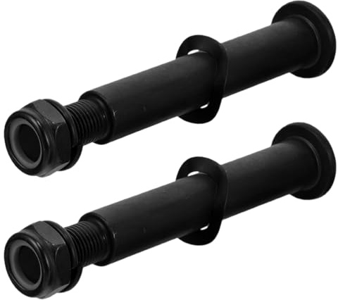 POPETPOP Lot de 2 vis filetées pour appareils de fitness - Pièces de rechange pour vélo elliptique - Vis de fixation pour vélo elliptique - Vis de fixation pour vélo elliptique - Vis légères en acier