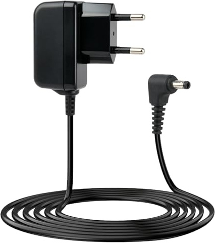 6 V nätdel laddare för Omron blodtrycksmätare, ersättning nätadapter kompatibel med Omron M2 M3 M6 M7 M500 X3 X4 X7 Smart Comfort-serien, 1,5 m laddningskabel för tillförlitlig strömförsörjning