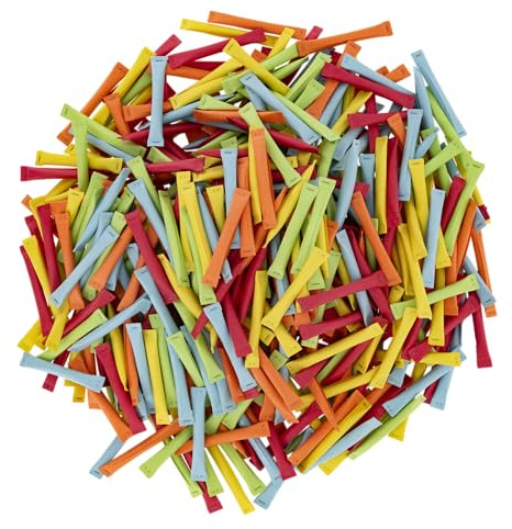 Herlitz 10733376 Gewinnlose 1-500 10x50 Stück (Farben sortiert) (500 Gewinnlose)