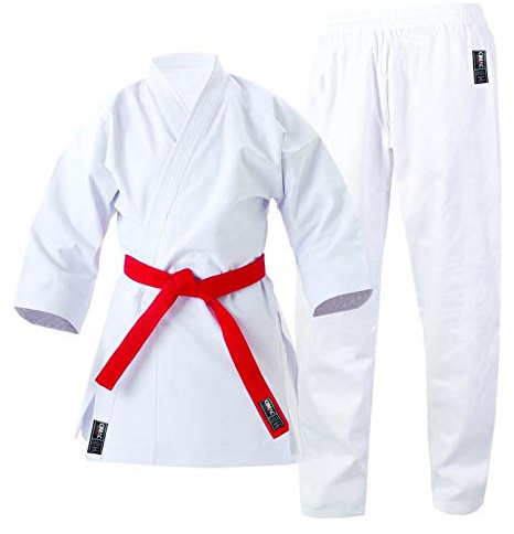 Cimac Karate Gi Adult Kids Men Women Suit White Martial Arts Uniform 14oz European Cut (200cm)