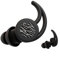 Thone X - Ear Protection With Wing Design - Customisable - Unique Membrane Filter & Zebra-striped Design - Concerts & Parties - Earplugs & Storage Box