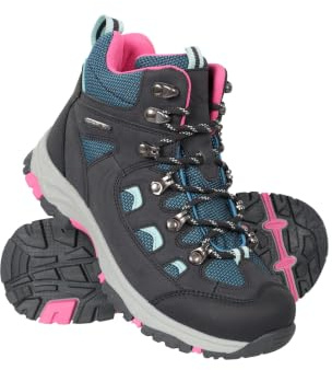 Mountain Warehouse Adventurer Kids Waterproof Hiking Boots Navy 5