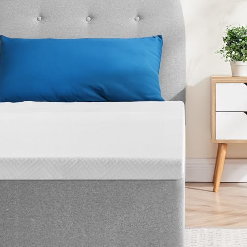 Matratzen Topper 140x200cm, 6cm Höhe Matratzentopper, Öko-TEX® Zertifiziert, aus Zwei Härtegrade H2&H3 Gel Memory Foam, Abnehmbaren und Waschbaren Bezug, Geeignet für Boxspringbett, Schlafsofas