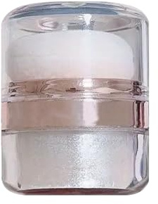 Polvo iluminador de brillo corporal, brillo brillante, compacto, y sedoso, polvo brillante con efecto blanqueador, multiusos, para el estilo diario de glams