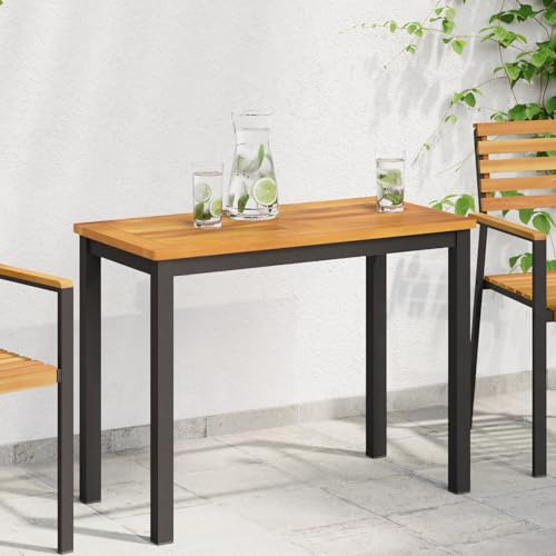 RMIHSJG Massive Teakholz Tischplatte 80x40x2 cm Rechteckige Tischplatte aus Massivholz für Esszimmer und Außenbereich Langlebig Vielseitig Stilvoll Minimalistisch