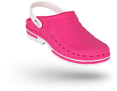 WOCK Clog con Tira y Plantilla Steri-Tech, Zueco Sanitario Mujer e Hombre, Zuecos Enfermera para Quirofano - Esterilizable, Antiestático, Transpirable