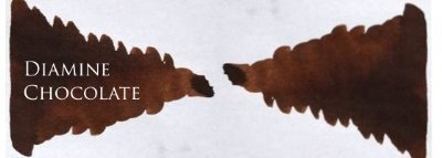 Diamine 80ml Chocolate Brown fountain pen ink