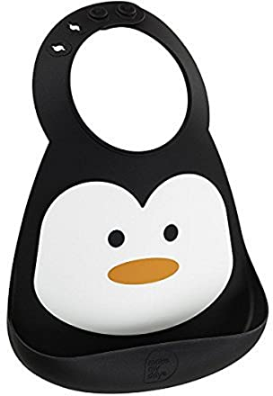 Make My Day Lätzchen aus Silikon, schwarz