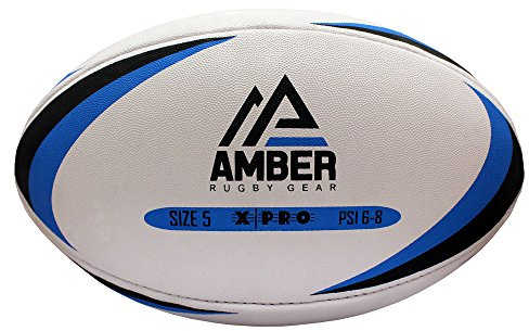 Competition Rugby Ball with Superior Grip and Balanced Weight for Match-Play and Training