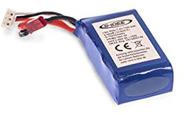 s-idee® Batteria di ricambio 18135 7,4 V 1100 mAh Power LiPo per veicoli Wltoys RC 1:18 Vortex A949, A959, A969, A979, K929