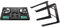 Native Instruments Traktor Kontrol S2 MK3 2-Kanal DJ Controller, 16 Pads, integrierte Soundkarte, Traktor Pro 3 & Adam Hall Stands SLT 001 E - Laptopständer, schwarz