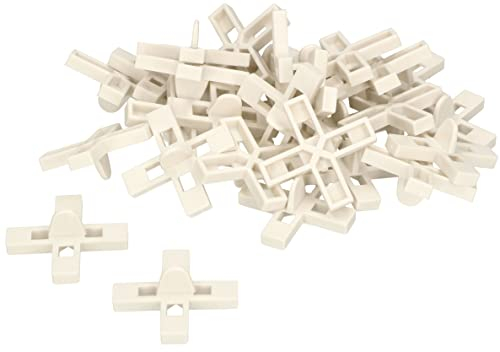 KOTARBAU® Lot de 30 croix de carrelage pour la pose de carreaux (8 mm - 30 pièces)
