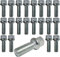 20 Wheel Bolts Wheel Bolts Ball Seat M12 x 1.5 60 mm R12 Suitable for Mercedes Alloy Wheels