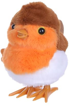 ohodhmnu Springing Robin Schleudert Spielzeug Uhrwerk Spielzeugtier Wickelt Spielzeughüpfen Robin Windup Spielzeuggeschenk Für Jungen Mädchen Kinder Kleinkind