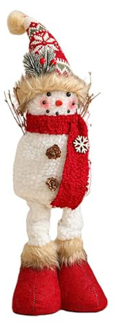 Pupazzo di neve figura ornamento albero di Natale adorment negozio decorazione finestra festival festa adorazione forniture