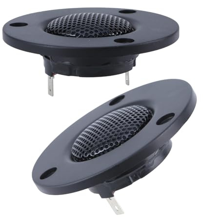 HAISENG Altavoces estéreo de alta frecuencia de 25 núcleos, 4 ohmios, adecuados para sistemas de sonido envolvente de cine en casa, componentes de altavoces