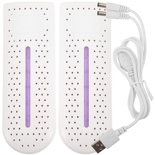 Ciieeo Asciuga Scarpe Elettrico Stili multipli Portatile Bianco in Abs Asciugatrice per Scarpe e Calze Funzione Riscaldante e Asciugante Stili multipli per Hotel e Dormitori
