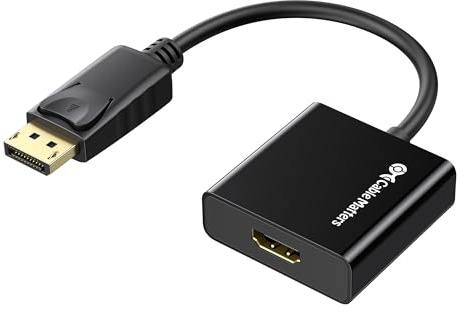 Cable Matters Active DisplayPort to HDMI Adapter (Active DP to HDMI Adapter) Supporting Eyefinity Technology and 4K Resolution