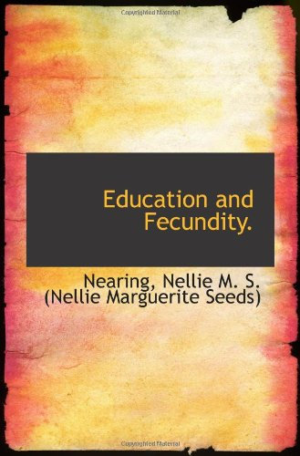Education and Fecundity.