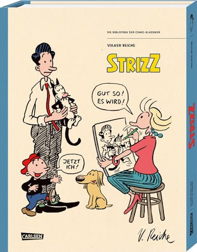 Die Bibliothek der Comic-Klassiker: Strizz: Hochwertiger Sammelband mit den beliebtesten Geschichten von Strizz im Schuber
