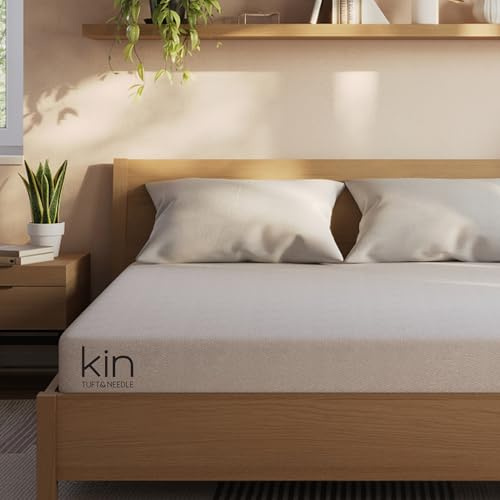 Kin By Tuft & Needle Firm 8 Twin Adaptive Foam Mattress in a Box, Cooling Pressure Relief, Balanced Support, 100 Night Trial, Fiberglass-Free, CertiPUR-US, 10-Year Limited Warranty