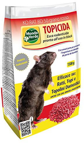 Mondo Verde TOPICIDA Grano Rosso 1500 G